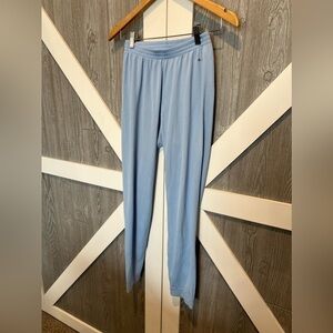 B059. Columbia Sportswear Pants Blue Waffle Weave Joggers Womens M